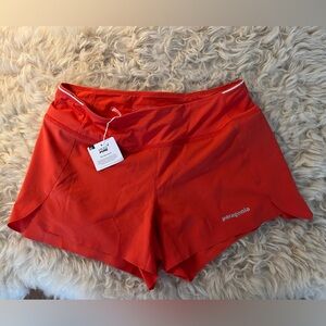 Patagonia Bright Red Performance Shorts
